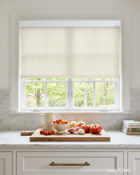 Louisa Motorized Roller Shades 50% Blackout
