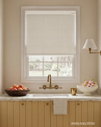 Annie Motorized Roller Shades 100% Blackout