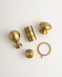 Linea Single Decorative Curtain Rod