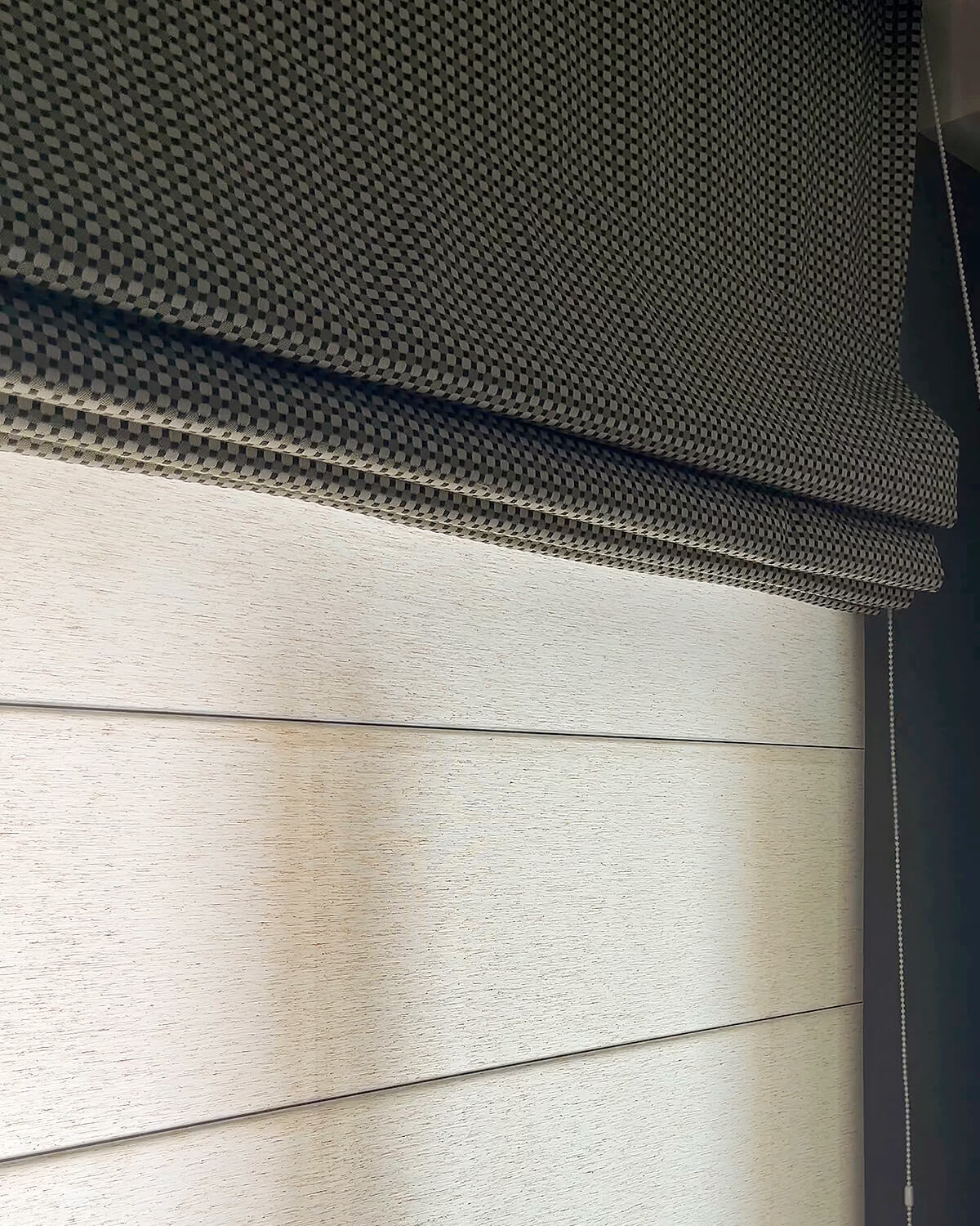 Frankie Plaid Pattern Roman Shades & Blinds