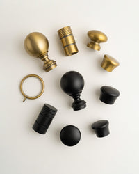 Linea Double Decorative Curtain Rod
