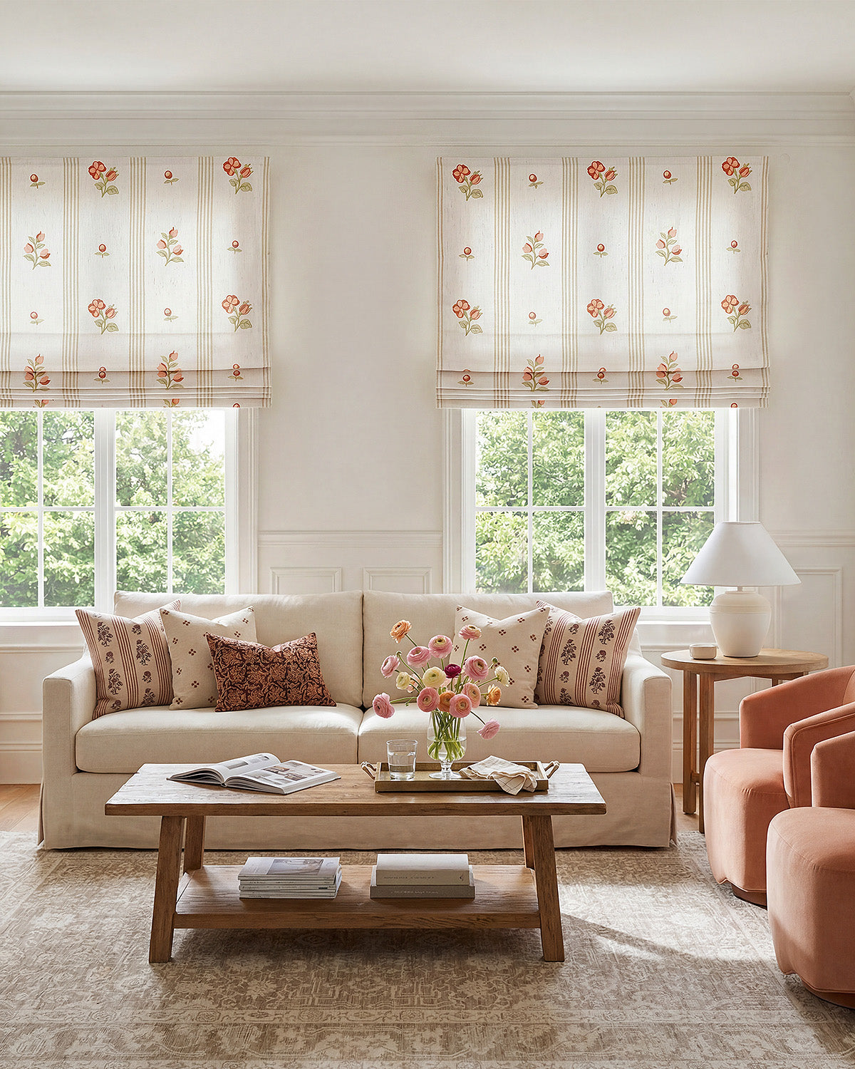 Bella Custom Roman Shades