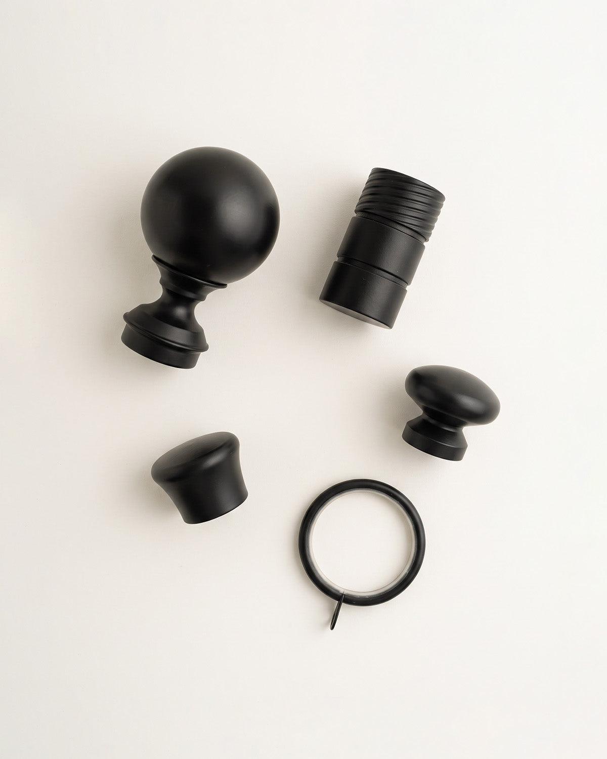 Linea Single Decorative Curtain Rod