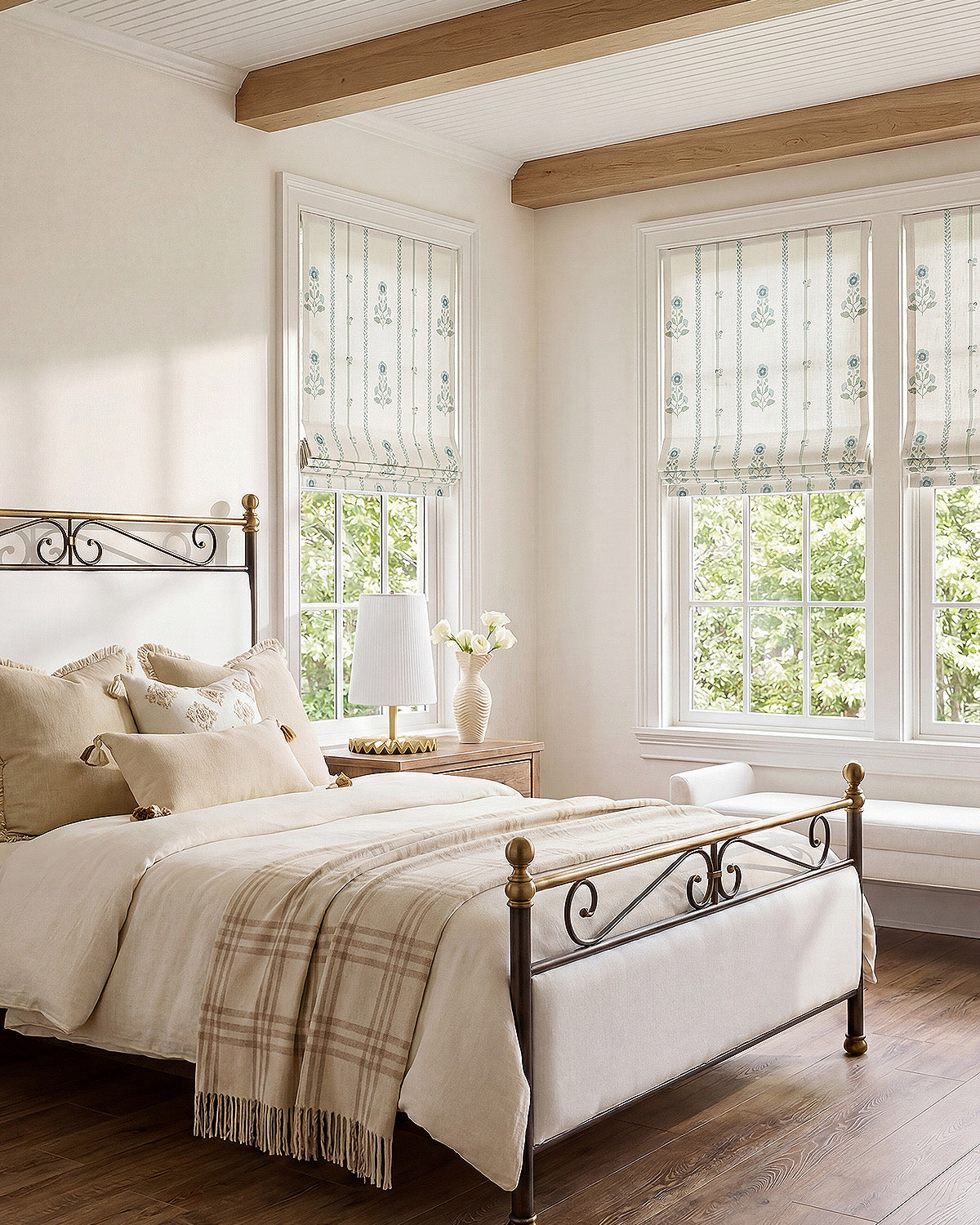 Lily Custom Roman Shades