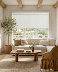 Annie Motorized Roller Shades 100% Blackout