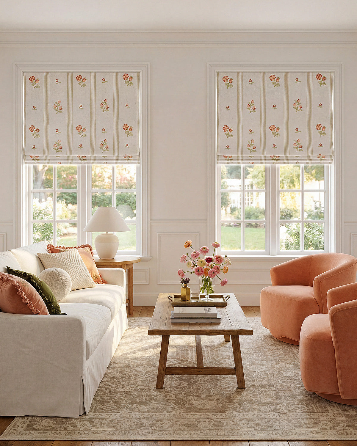 Bella Custom Roman Shades
