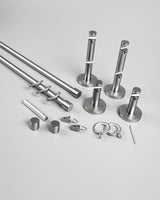 Cleo Modern Metal Curtain Rod