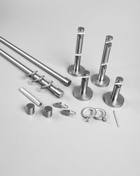 Cleo Modern Metal Curtain Rod