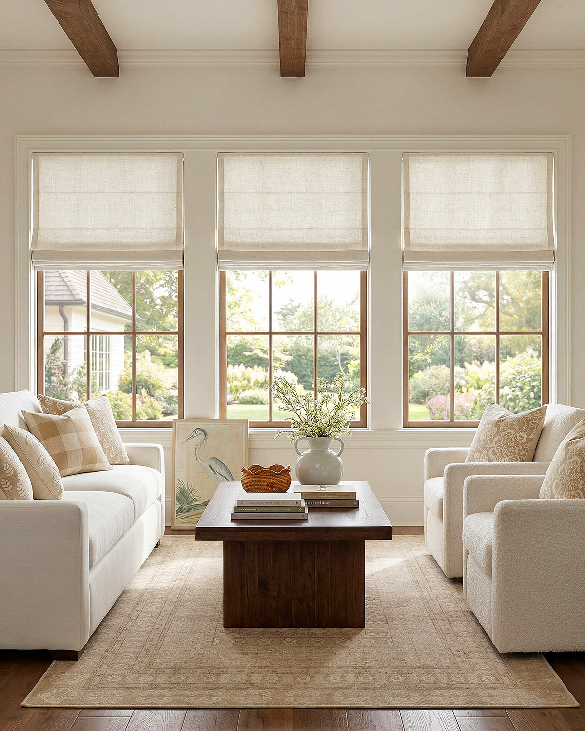 Jessa Custom Roman Shades