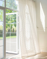 Nico Floral Embroidered Sheer Curtains