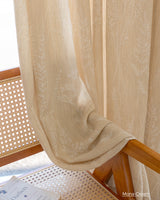 Mona Premium Jacquard Sheer Drapery