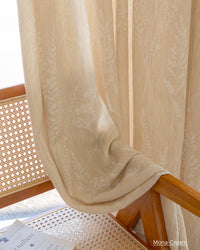 Mona Premium Jacquard Sheer Drapery