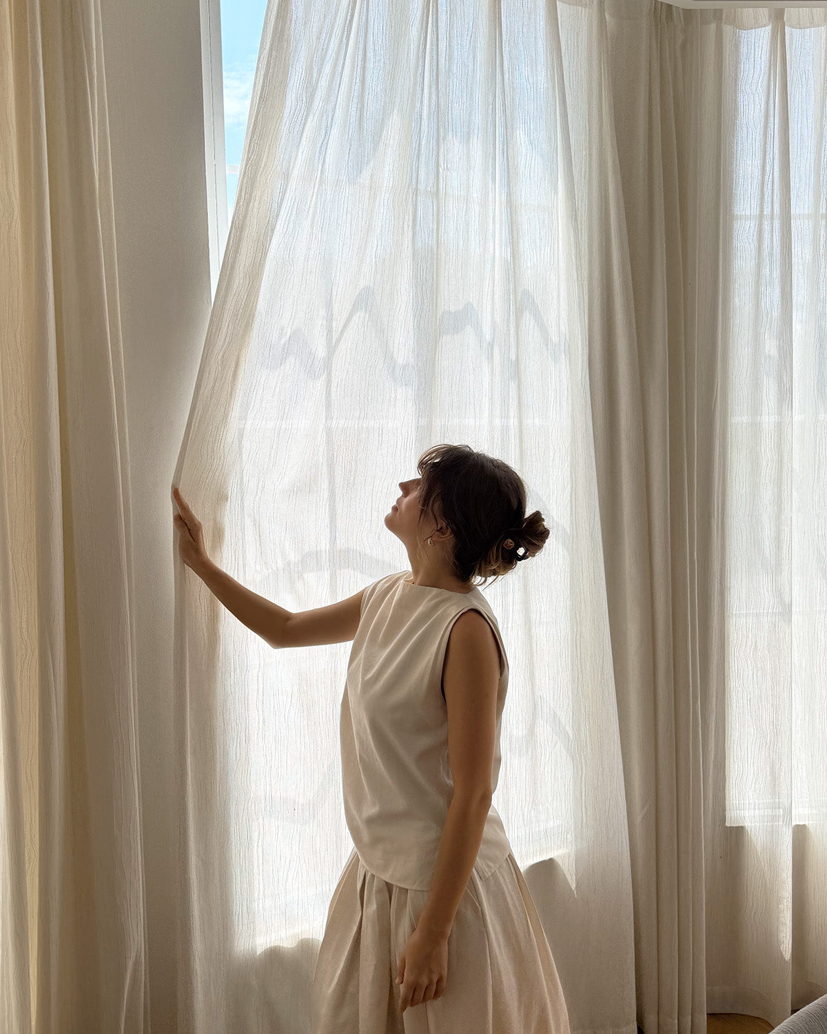 June Sheer Linen Curtains