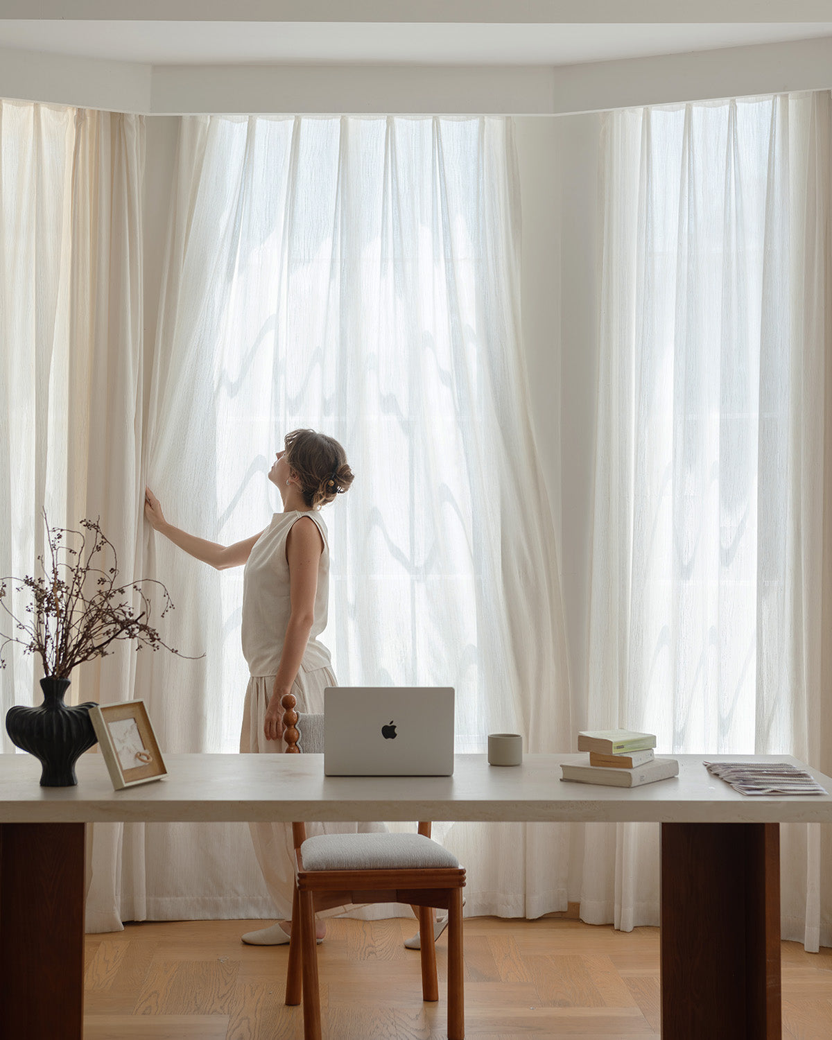 June Sheer Linen Curtains