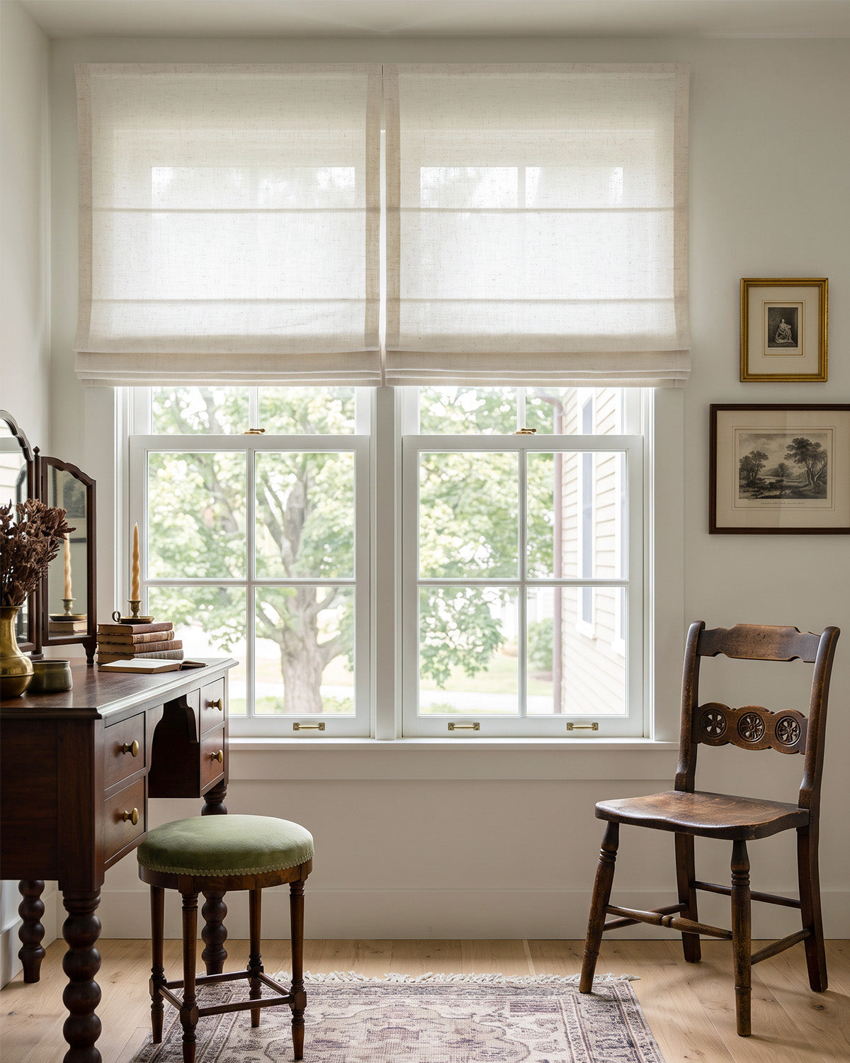 Arden Custom Roman Shades