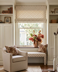 Aurelia Custom Motorized Roman Shades