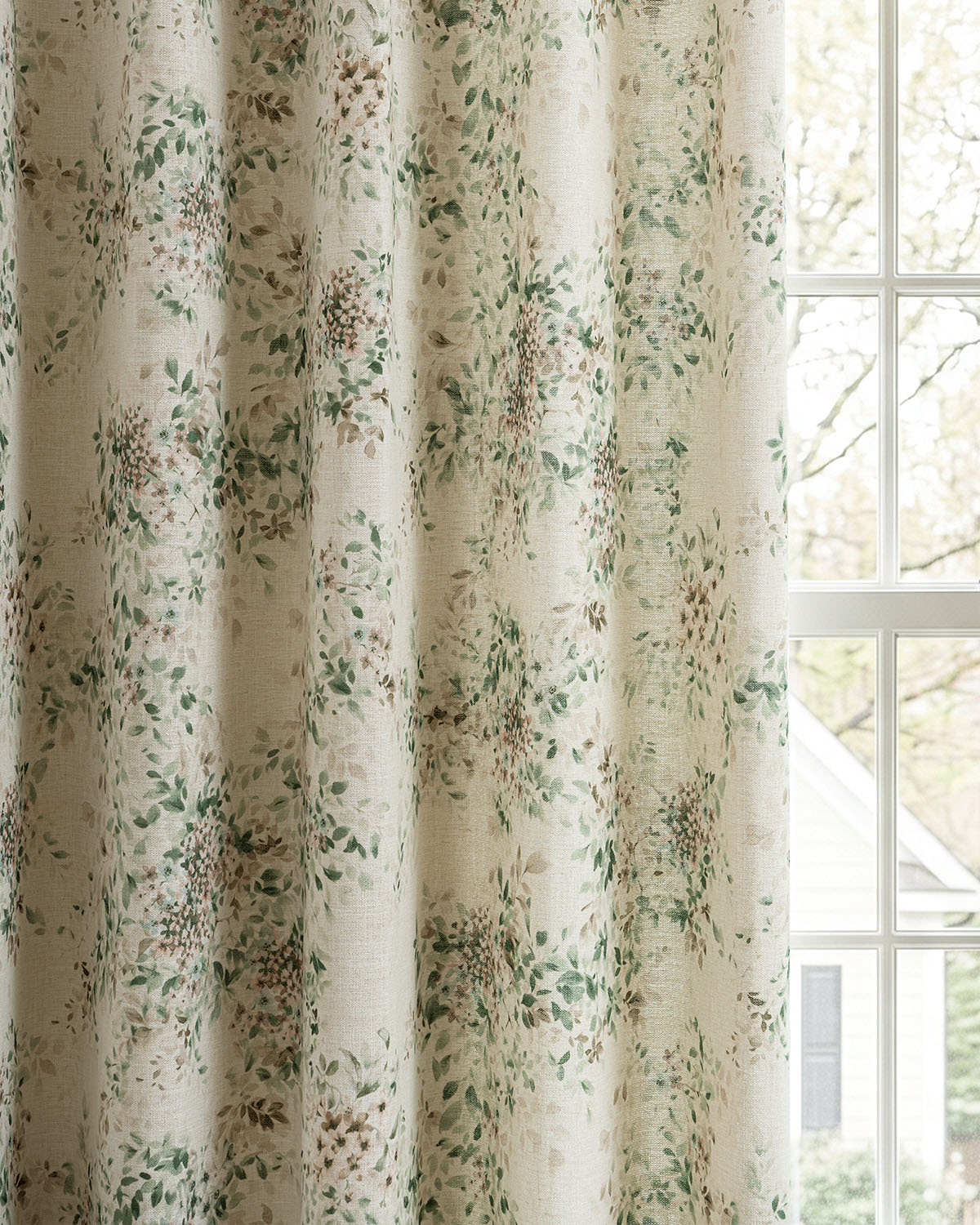 Cortinas opacas tejidas a mano Margot