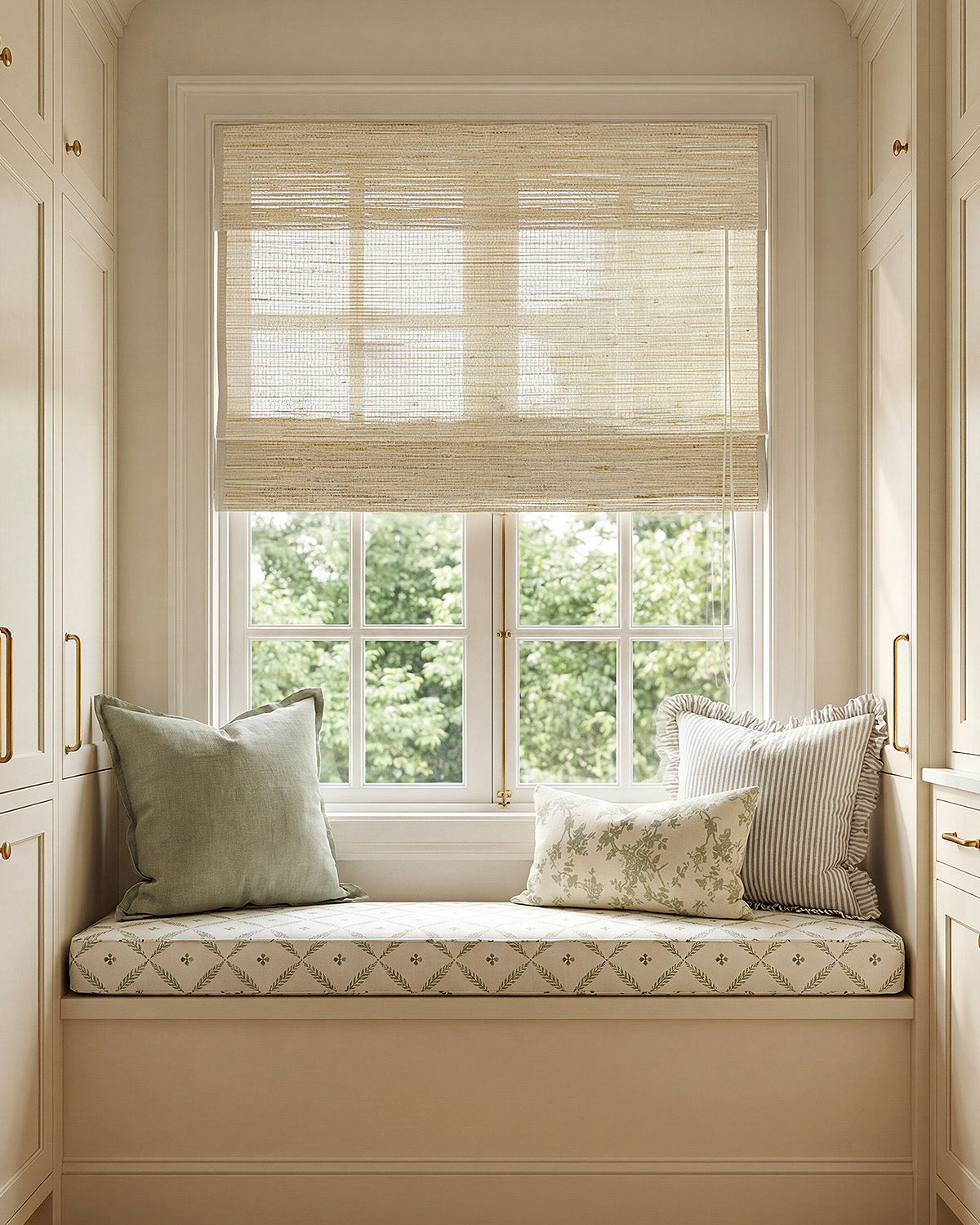 Muse Handwoven Natural Jute Bamboo Shade