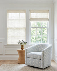 Airsheer Handwoven Natural Ramie Bamboo Shade