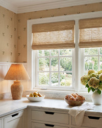 Lois Handwoven Natural Ramie Bamboo Shade