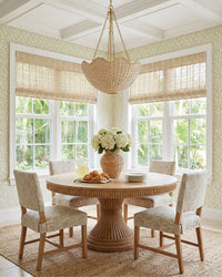 Loom Handwoven Natural Ramie Bamboo Shade