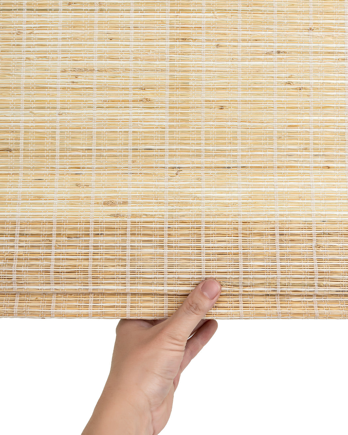 Feuille Ombre en Bambou Naturel en Jute Tissée à la Main