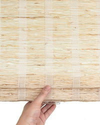 Loom Handwoven Natural Ramie Bamboo Shade
