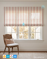 Darcy Custom Motorized Roman Shades