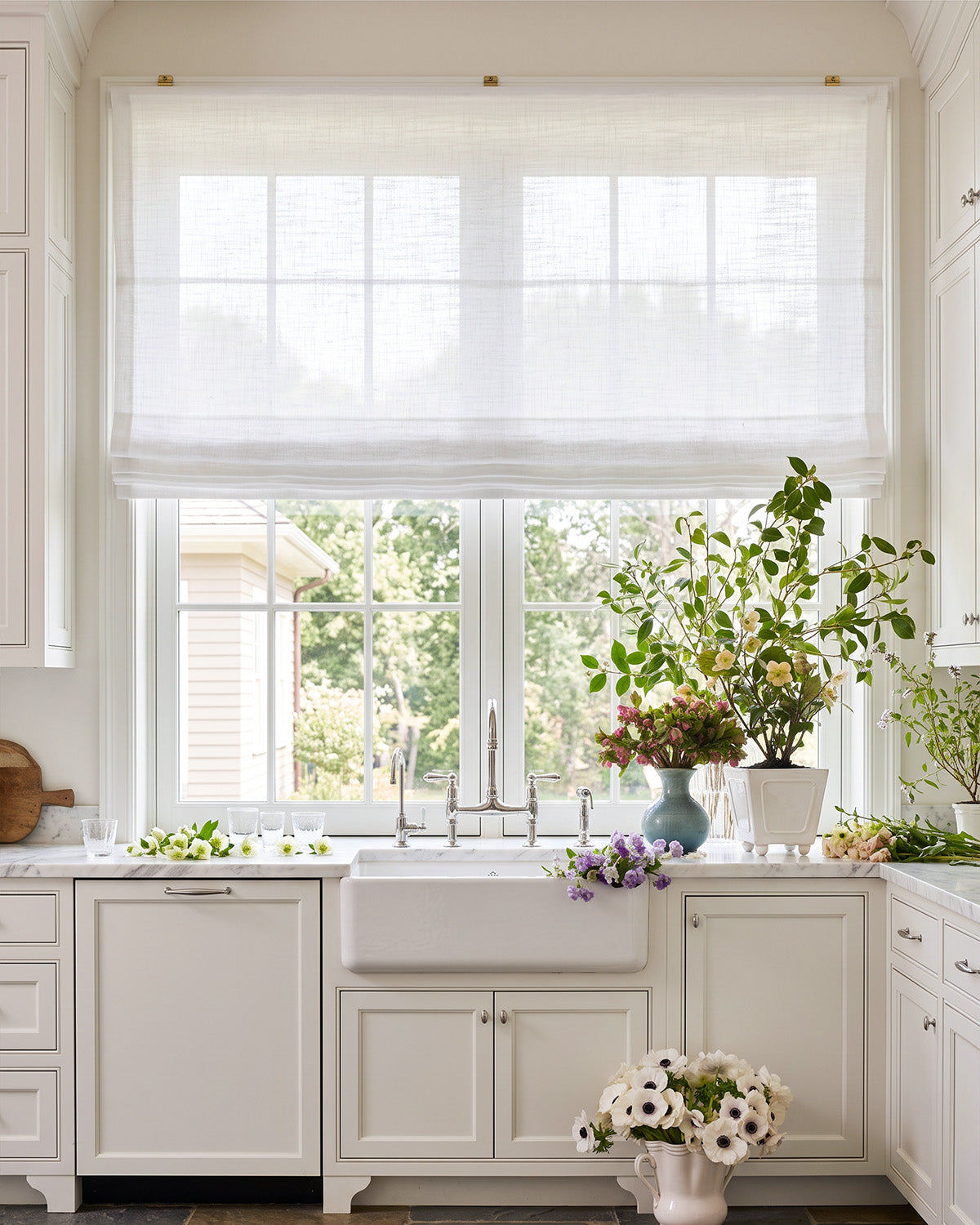 Juniper Custom Roman Shades