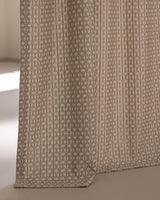 Solan Jacquard Pinch Pleated Custom Curtain