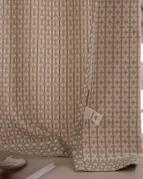 Solan Jacquard Pinch Pleated Custom Curtain