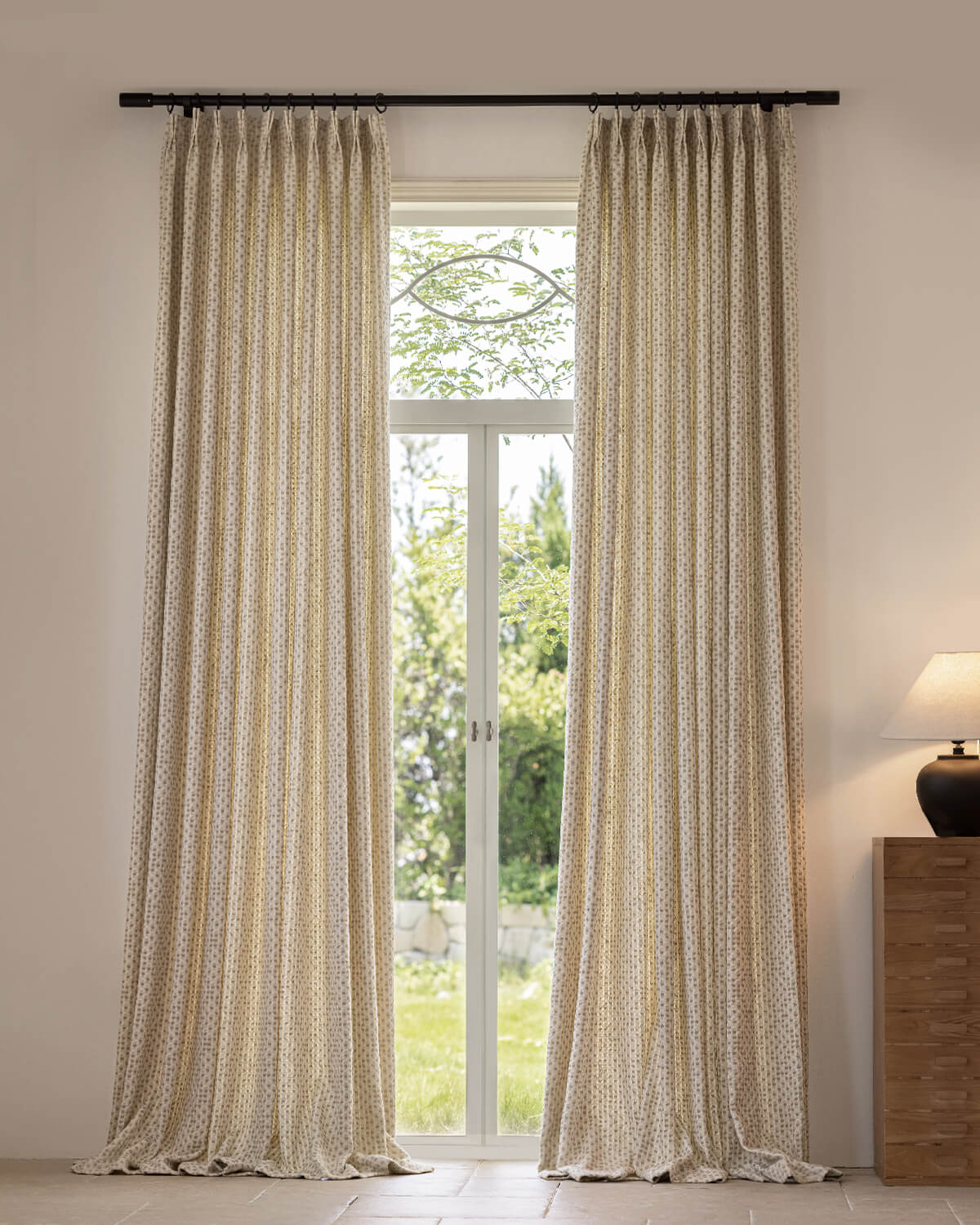 Elise Knitted Garment Curtains