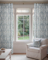 Tende Stampate Vintage in Lino Aveline