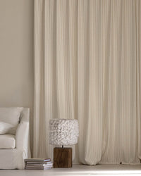 Willow Linen Pinstripe Curtains