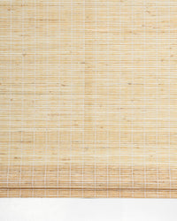 Leaf Handgewebter natürlicher Jute-Bambusrollo