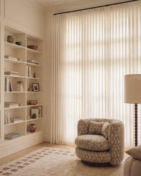 Lumi Neutral Linen Blend Curtains for Living Room & Dining Room