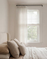 Patti Cotton Blend Fine Slub Sheer Curtains