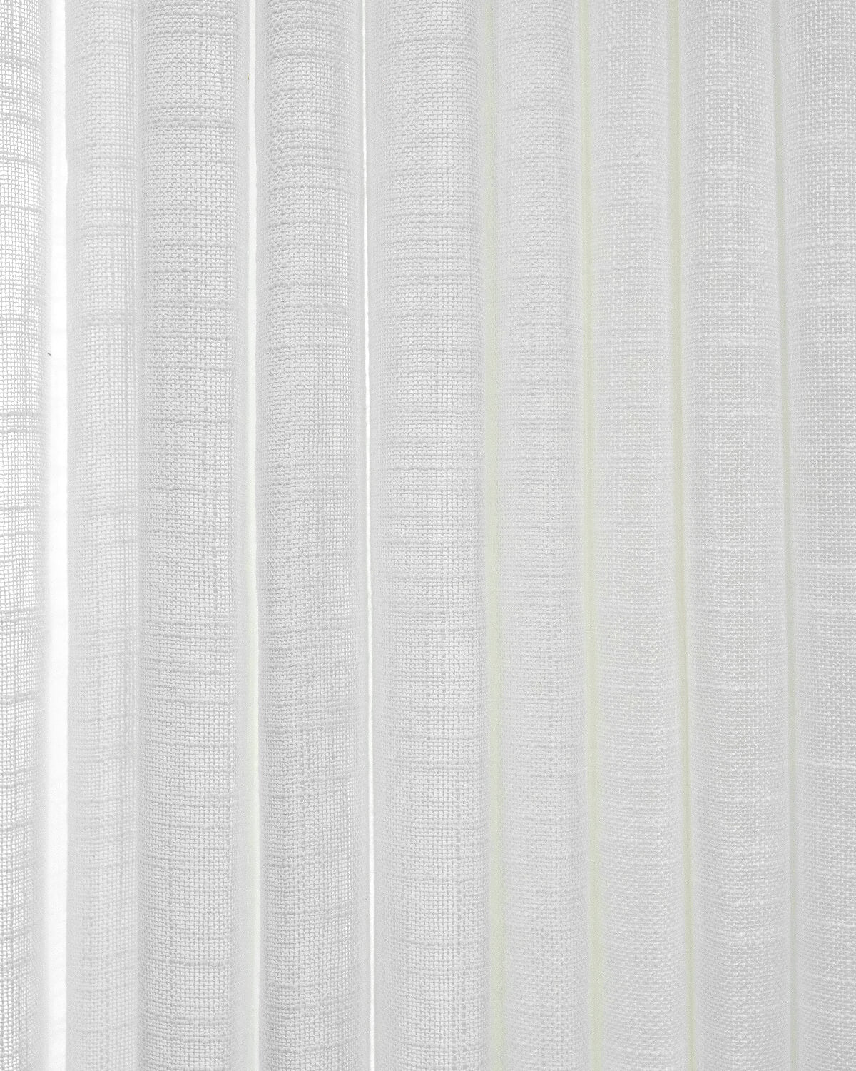 Juniper Linen Blend Coarse Slub Sheer Curtains