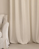 Willow Linen Pinstripe Curtains