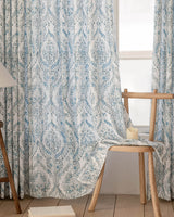 Tende Stampate Vintage in Lino Aveline