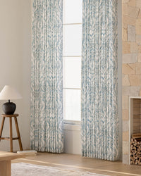 Tende Stampate Vintage in Lino Aveline