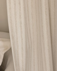 Willow Linen Pinstripe Curtains