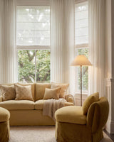 Patti Cotton Blend Fine Slub Sheer Curtains