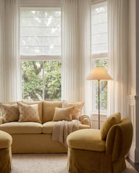 Patti Cotton Blend Fine Slub Sheer Curtains