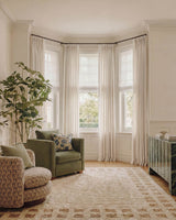 Lumi Neutral Linen Blend Curtains for Living Room & Dining Room
