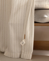 Willow Linen Pinstripe Curtains