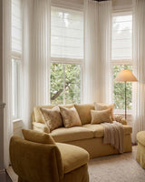 Patti Cotton Blend Fine Slub Sheer Curtains