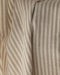 Zaria Delicate Striped Pattern Pleated Drape