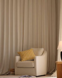 Hazel Linen Textured Curtains