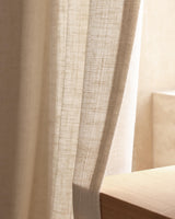 Hazel Linen Textured Curtains